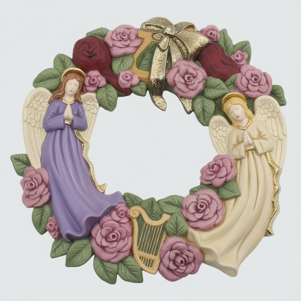Wreath, Angel 14"D