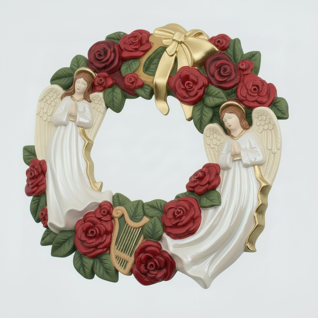 Wreath, Angel 14"D