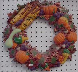 Autumn Wreath 16"D