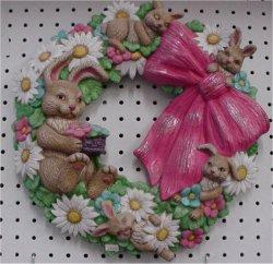 Rabbit Wreath 16" D