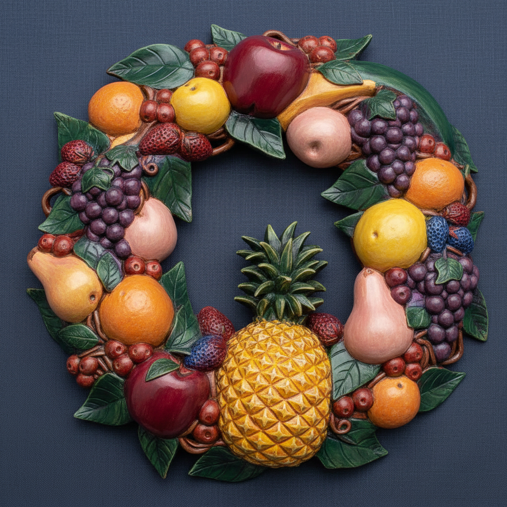 Wreath, Fruit 16" D.