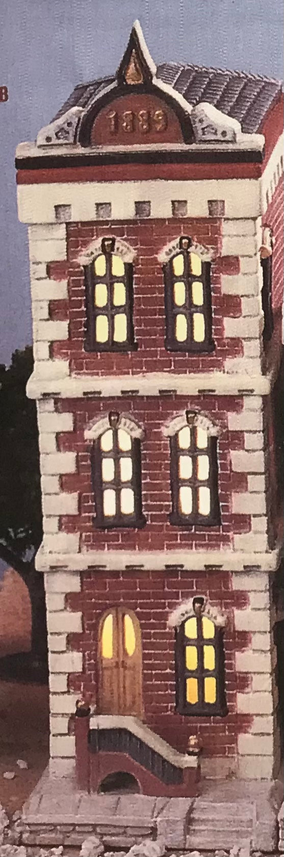 Petro Crystal Creek Tower Building 9”x3”x4”