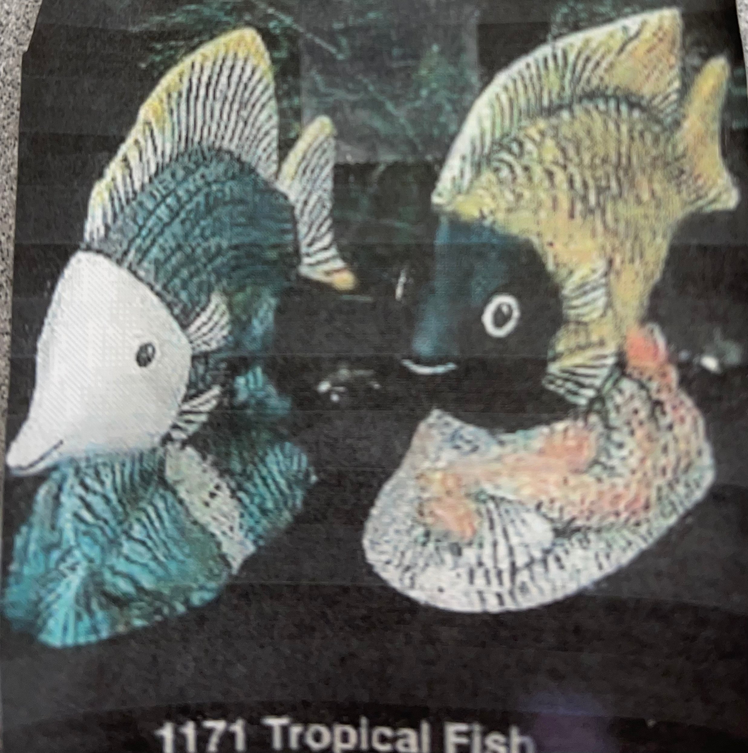 Tropical Fish (2) 1171 3”T