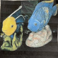 Tropical Fish Set of 2 1119 3”T