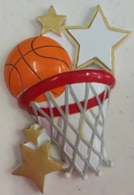 KP Basketball Orn. 2”x3.5”