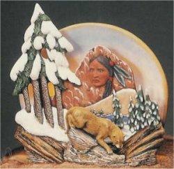 Ind.Cougar Scene 11.5”t