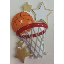 KP Basketball Orn. 2”x3.5”